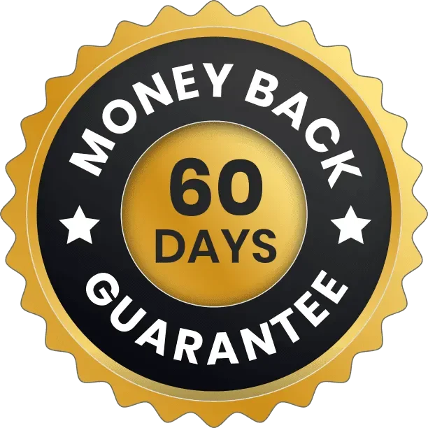 SlimSana 60 Days Gold Guarantee Seal Badge